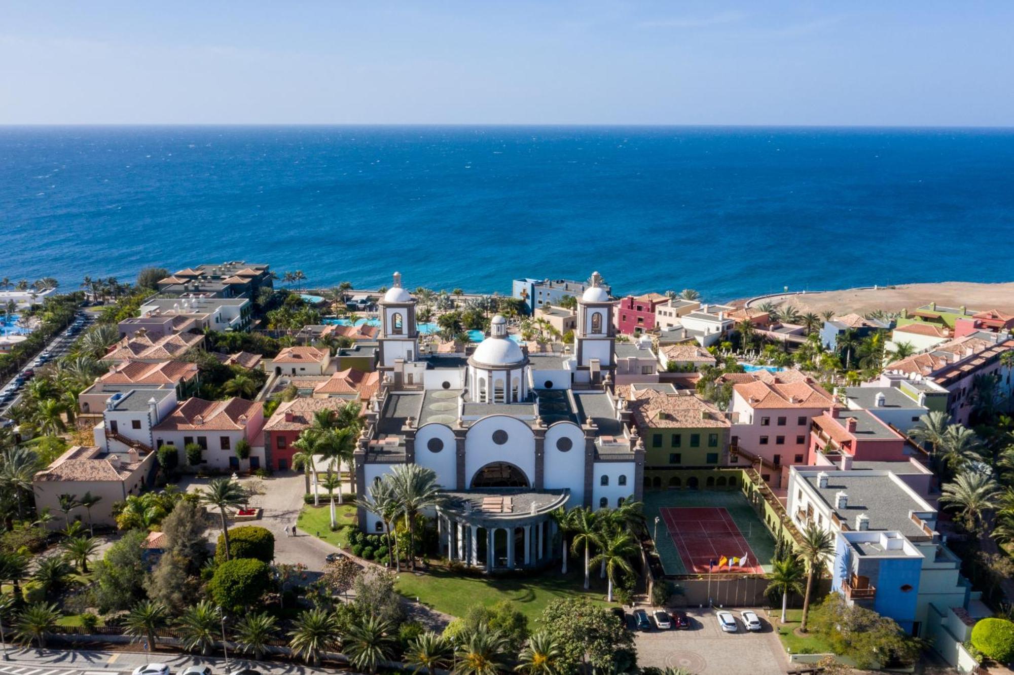 Lopesan Villa Del Conde Resort & Thalasso Meloneras Exterior foto Aerial view of the community